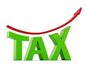 Blog taxes will increase