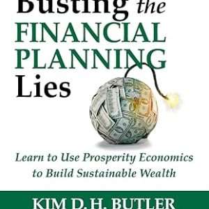 Image of book cover for Busting the Financial Planning Lies by Kim Butler, available on Amazon.