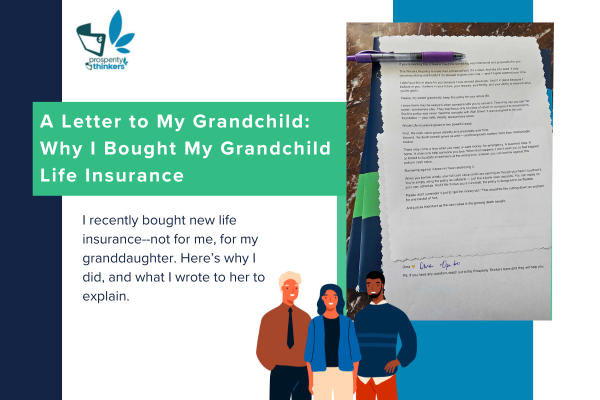 life insurance for kids and grandkids; why i bought my grandchild life insurance